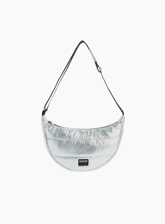 Bolso bandolera Silver Glossy