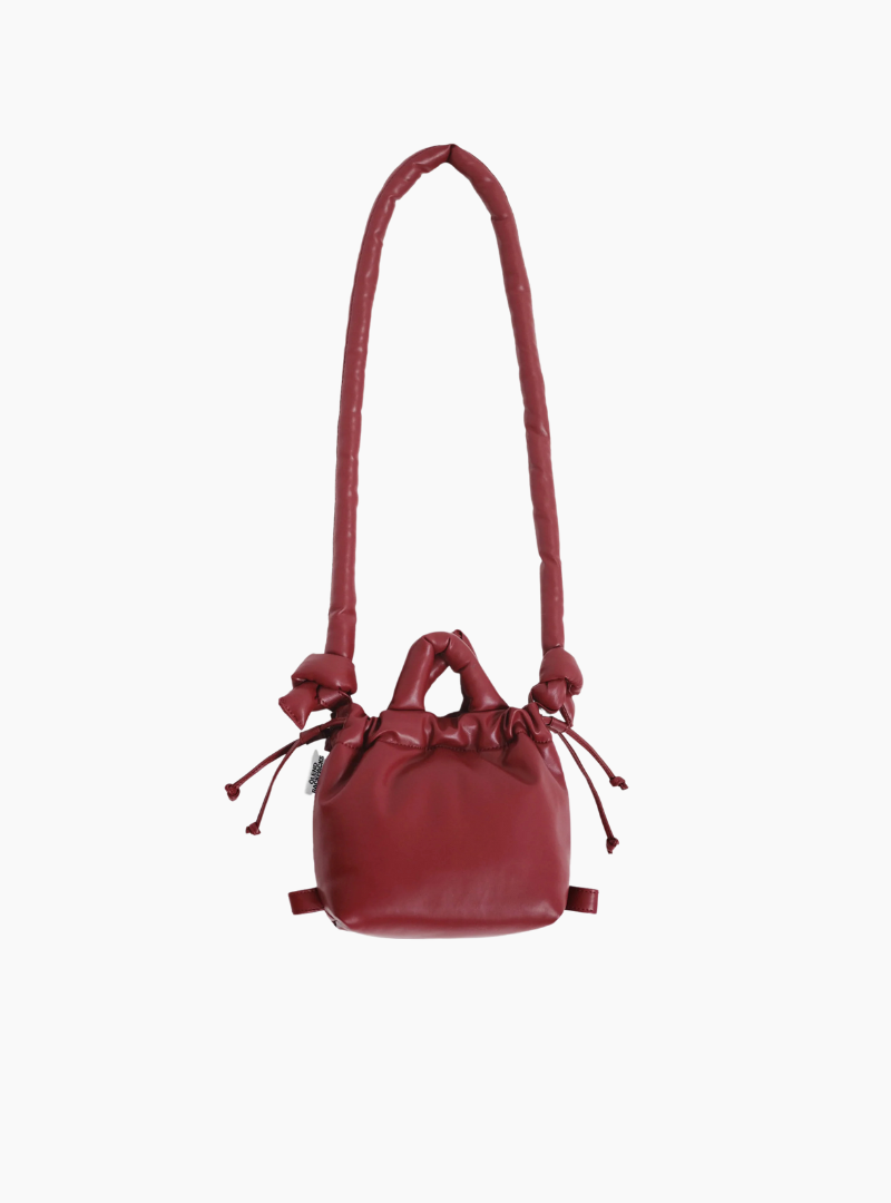 Micro Ona vegan leather - cherry