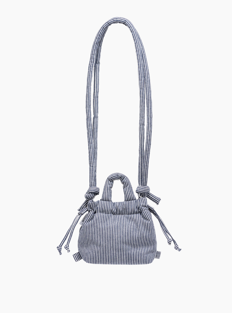 Micro Ona soft bag - navy stripes