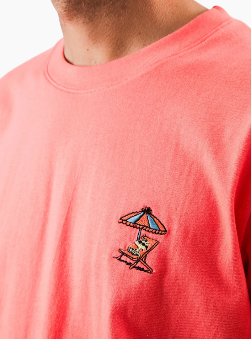 Camiseta Peanuts Tropical - roja