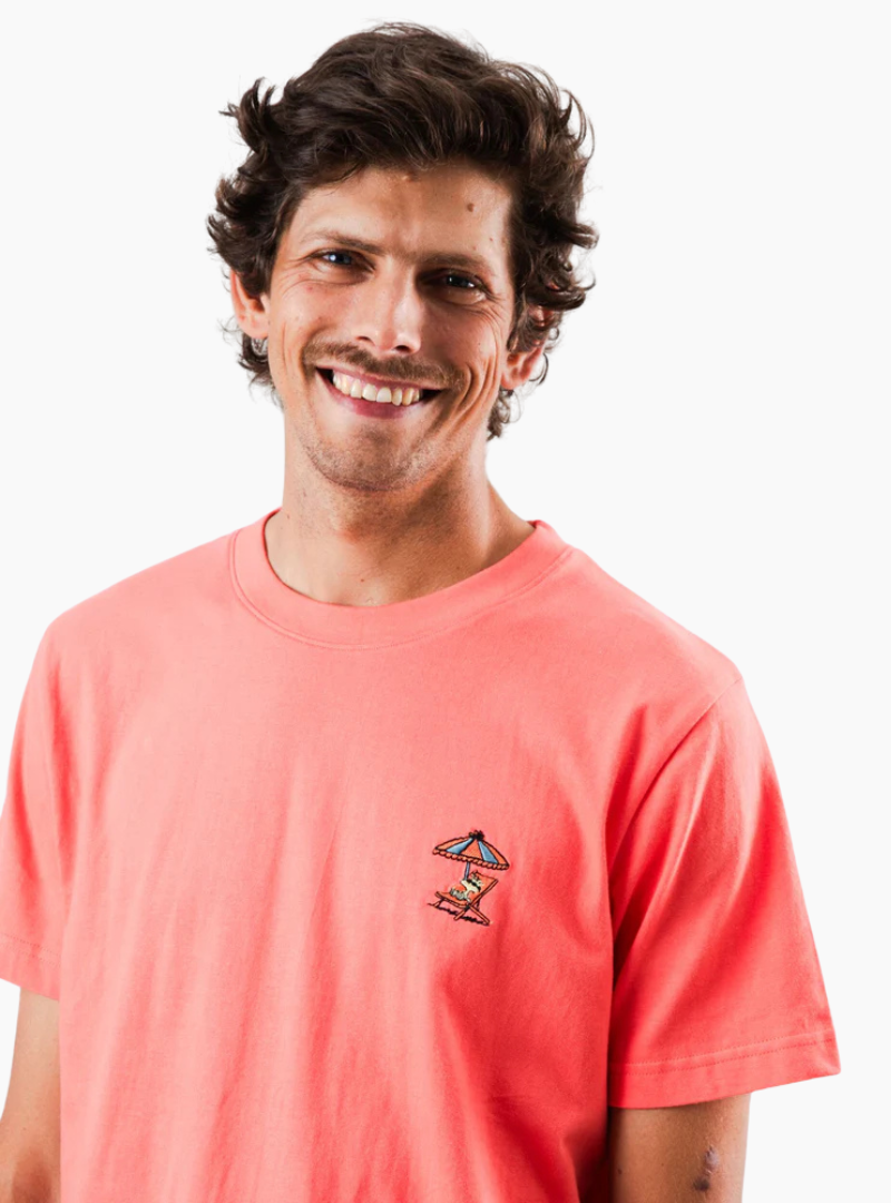 Camiseta Peanuts Tropical - roja