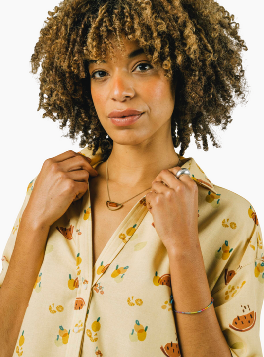Blusa Aloha Fruits lemon