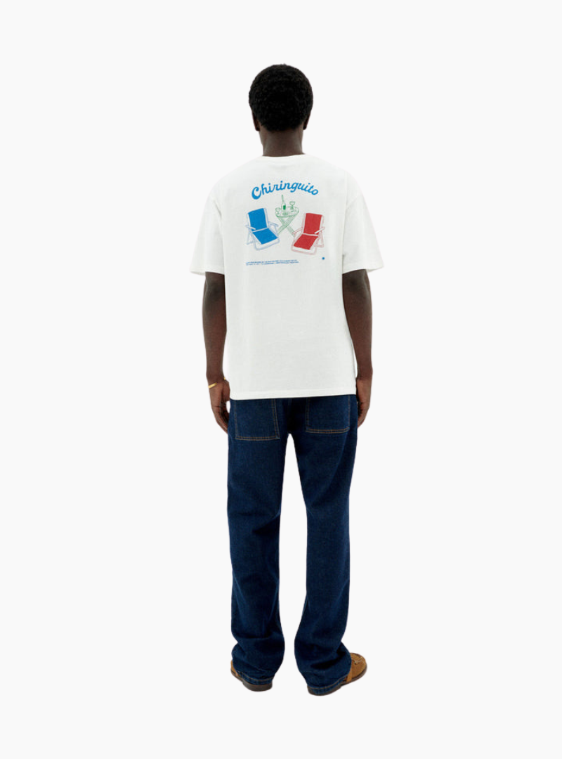 Camiseta Aaron Chiringuito - blanca