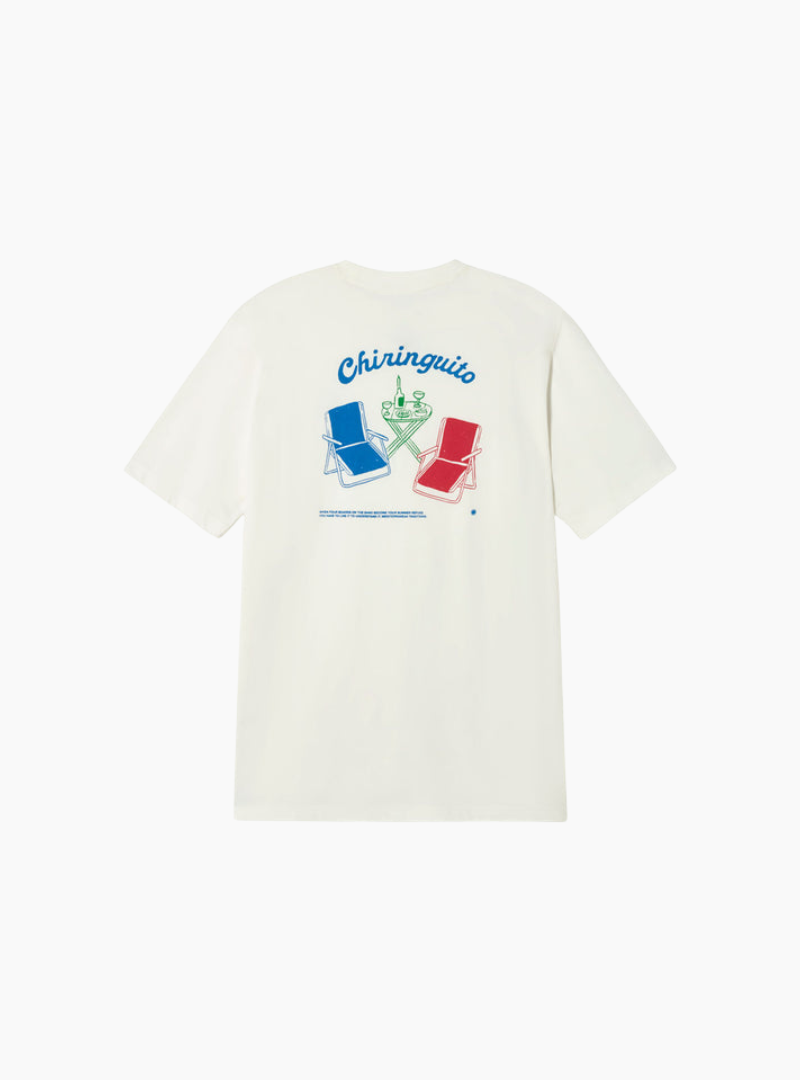 Camiseta Aaron Chiringuito - blanca