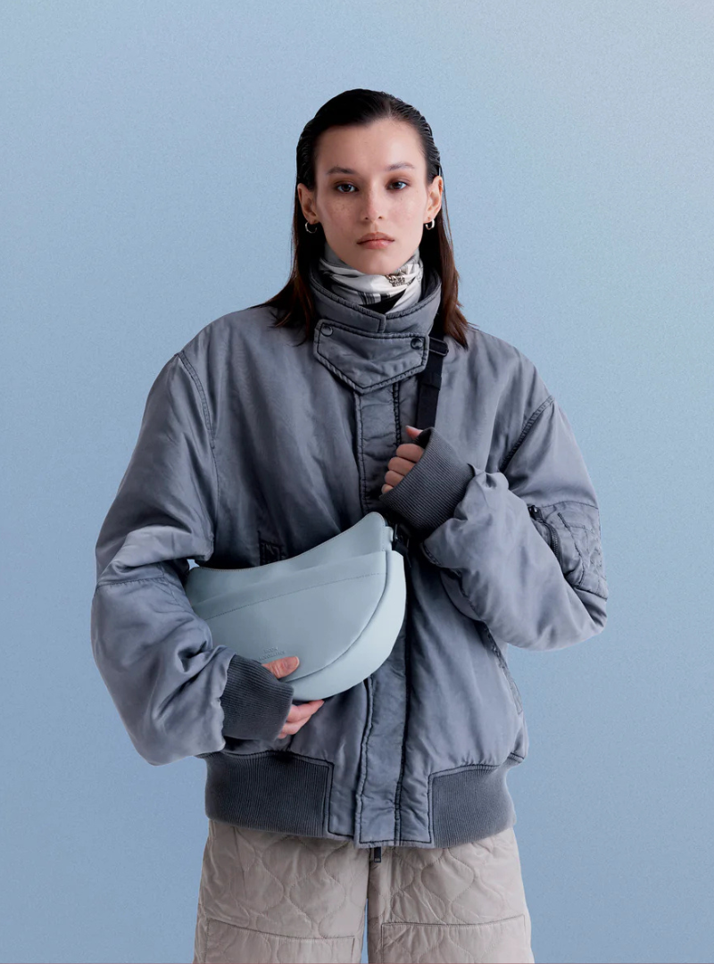 Bolso Alva Medium - Glacier grey
