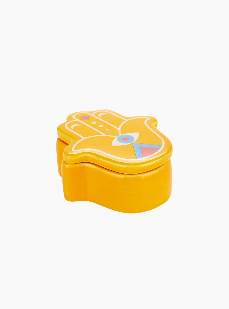 Vela Lucky Hand amarilla