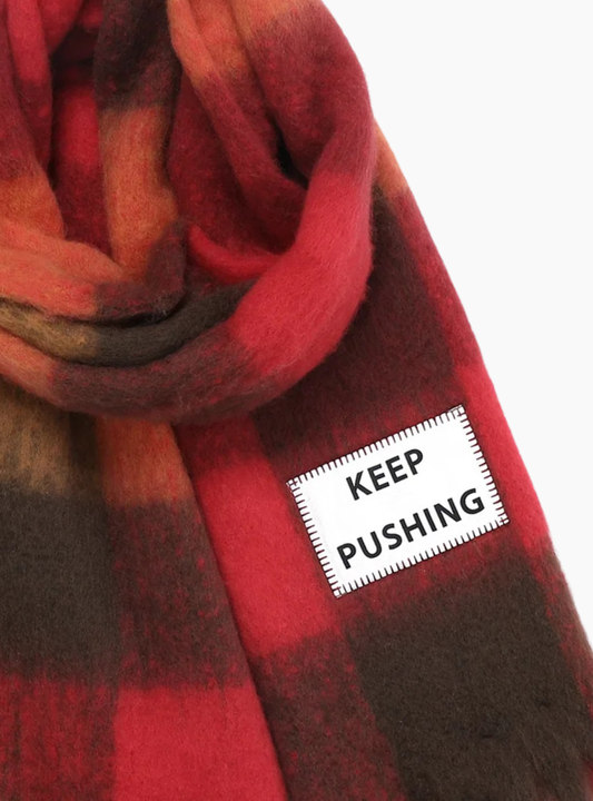 Maxi bufanda Keep Pushing