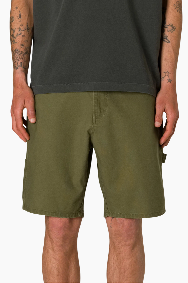 Pantalón corto Stanley - olive night