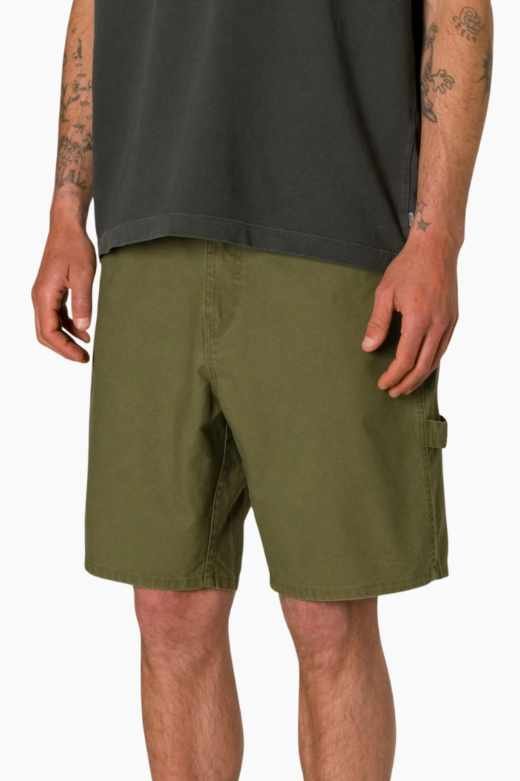 Pantalón corto Stanley - olive night