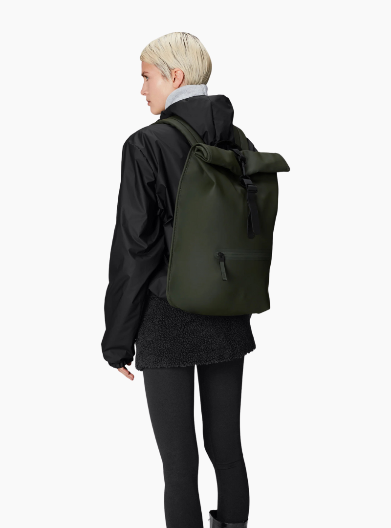 Rolltop Rucksack - green