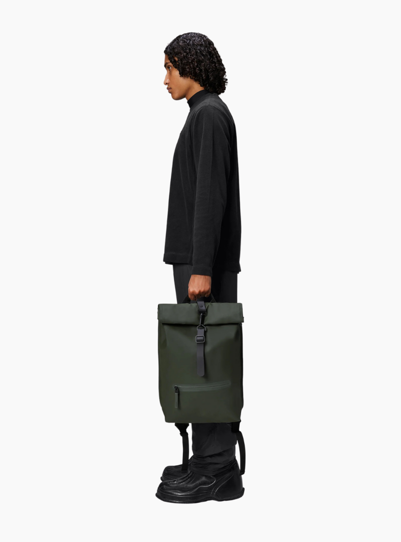 Rolltop Rucksack - green