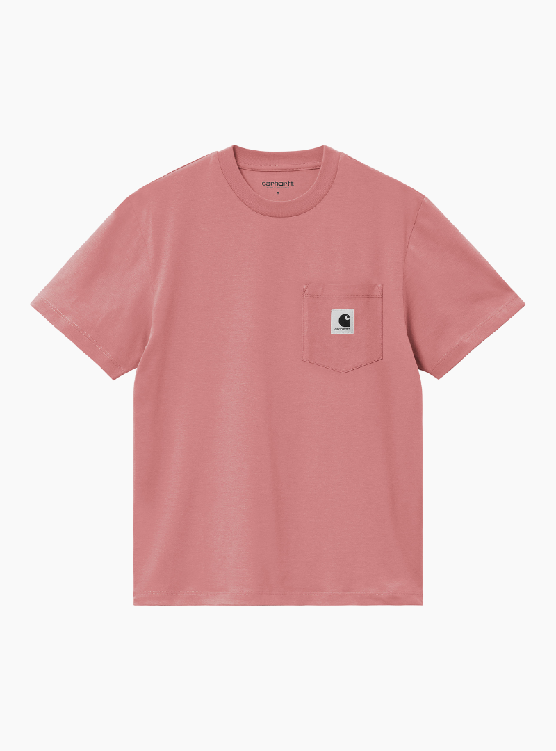 Camiseta W' S/S Pocket - dusty rose