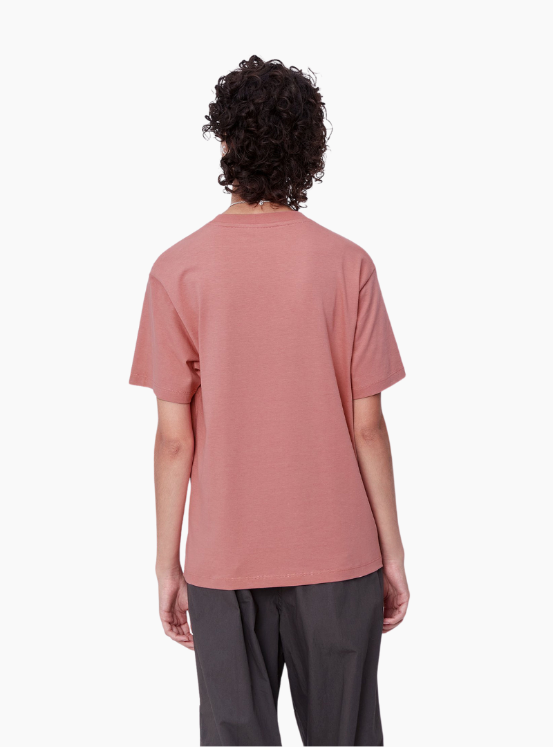 Camiseta W' S/S Pocket - dusty rose