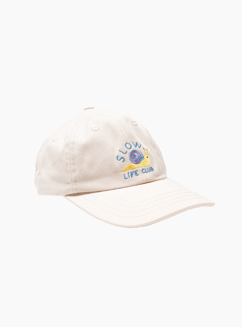 Gorra Slow life - ecru