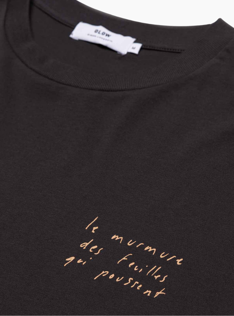 Camiseta Murmure (unisex) - carbon black