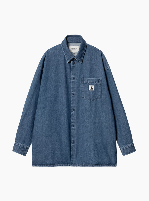 Chaqueta W' Glennon Shirt - blue (stone washed)