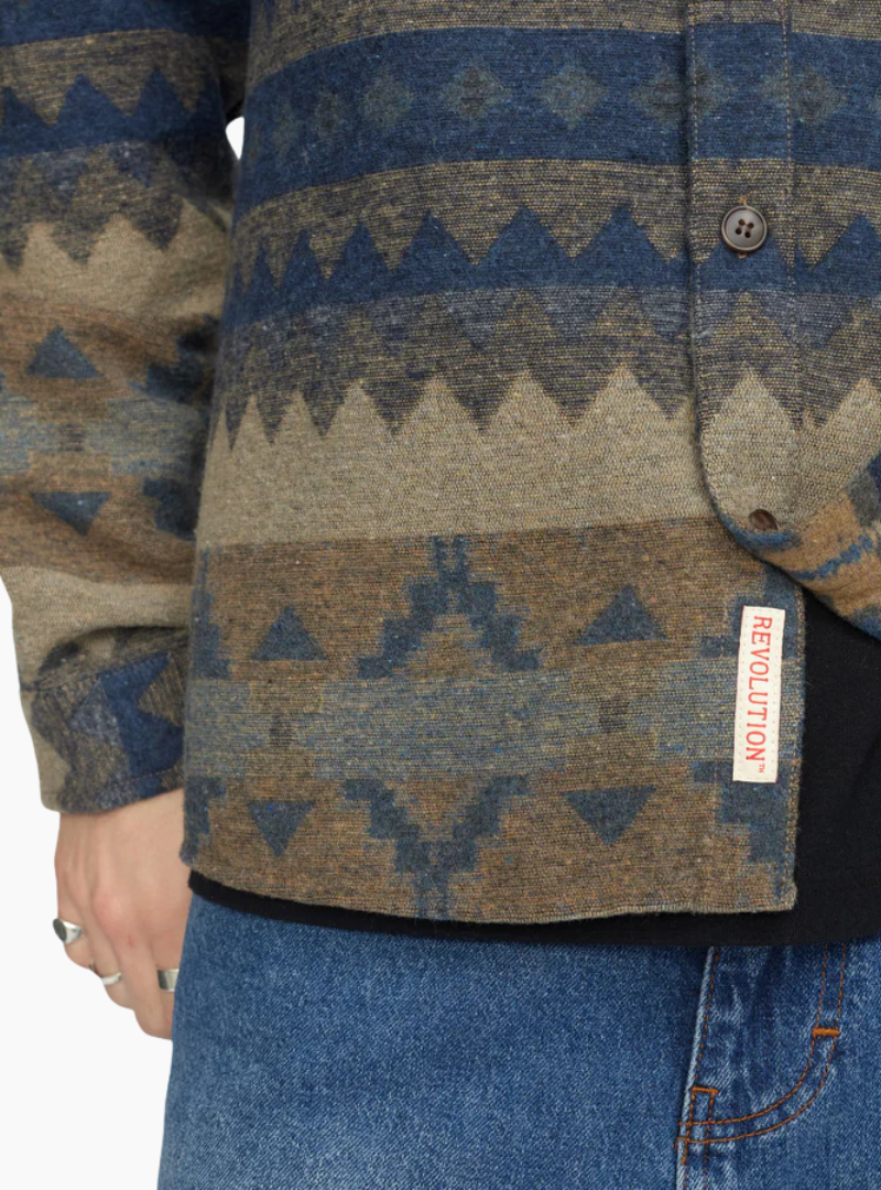 Sobrecamisa Aztec - Blue