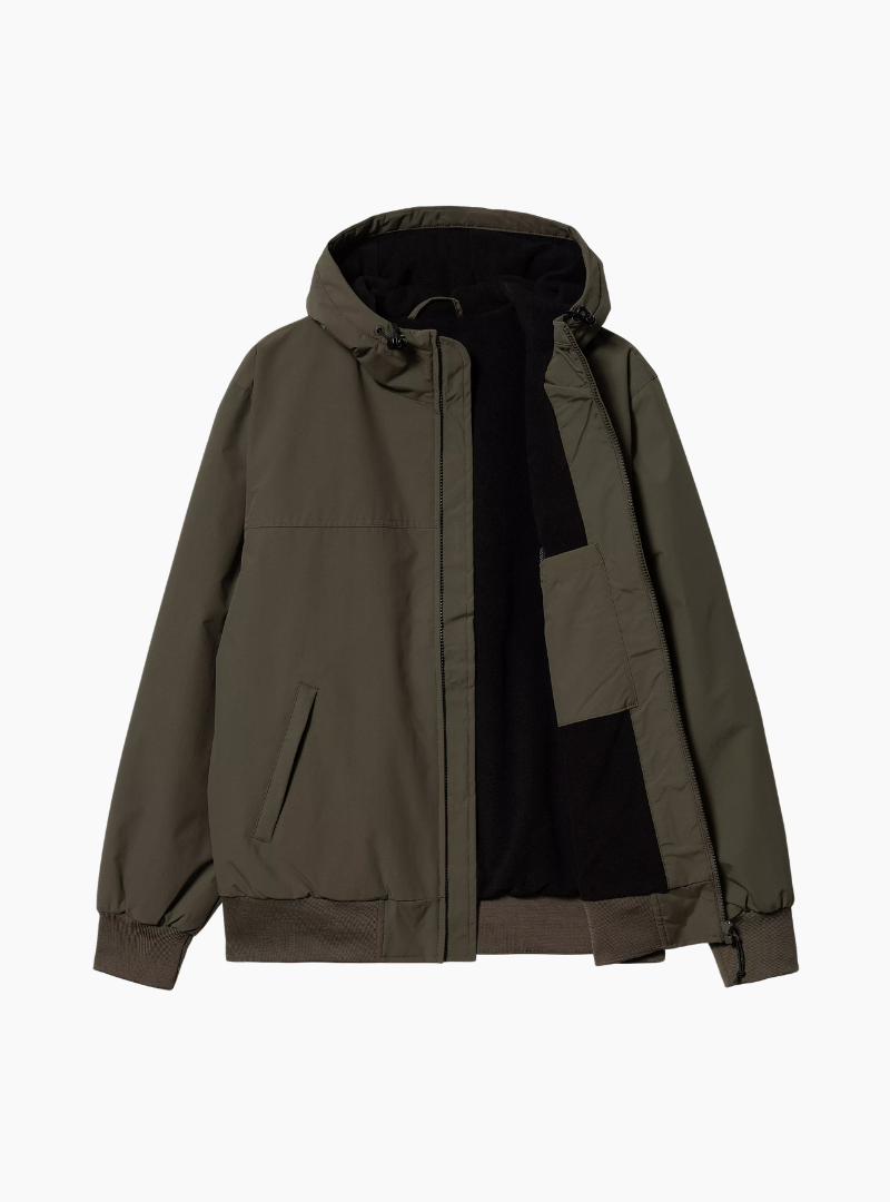 Chaqueta térmica Hooded Sail - cypress / black