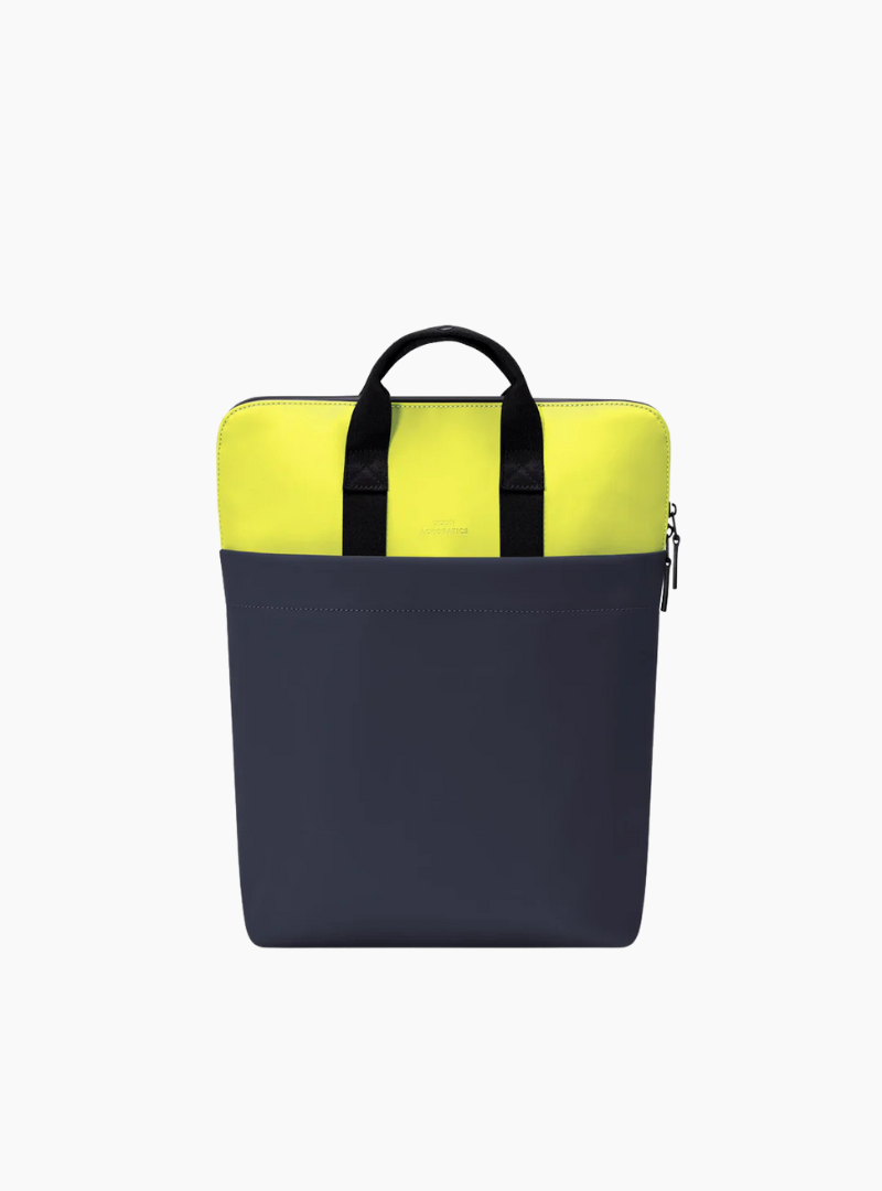 Mochila Masao medium lotus - acid Lime - Dark Navy