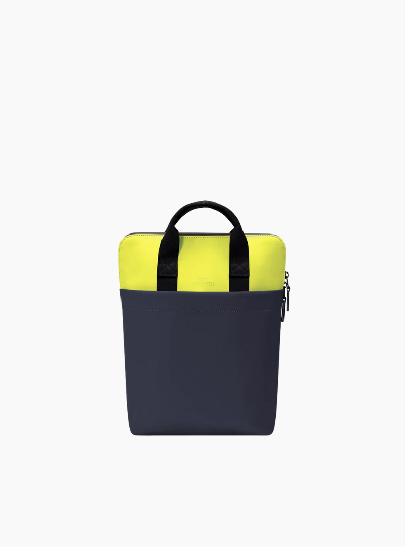 Mochila Masao mini lotus - acid lime / dark navy