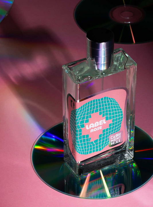 Perfume Label Rose