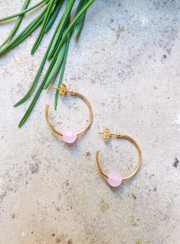 Pendientes Eos - rosa