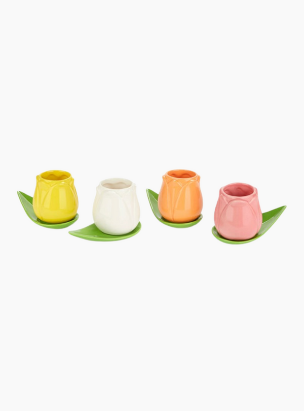 Set tazas café Tulip (4 uds. - 100ml.)