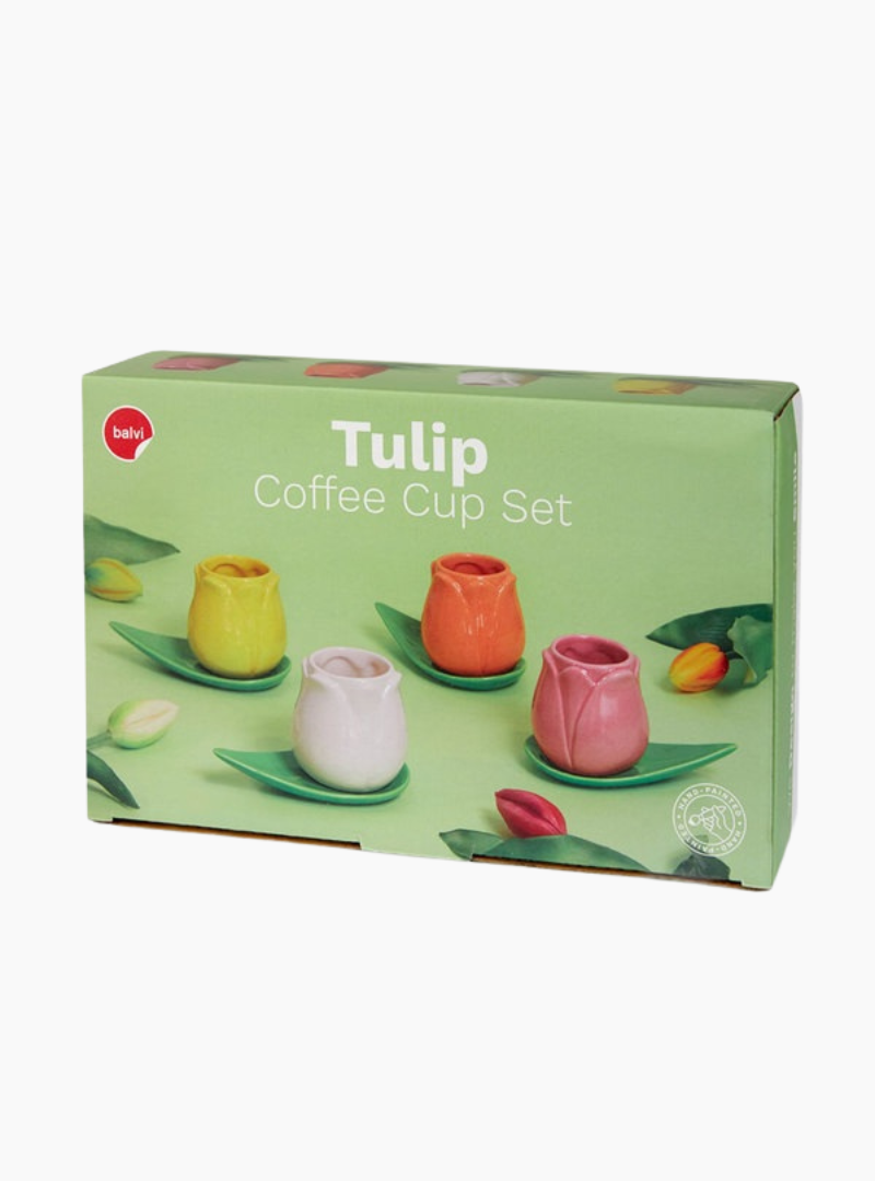 Set tazas café Tulip (4 uds. - 100ml.)