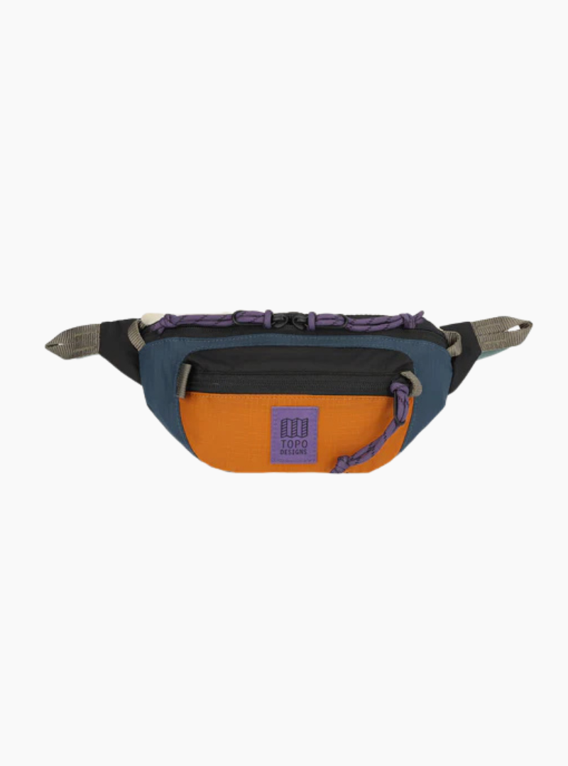 RIÑONERA MOUNTAIN WAIST PACK - Pond Blue/Spice