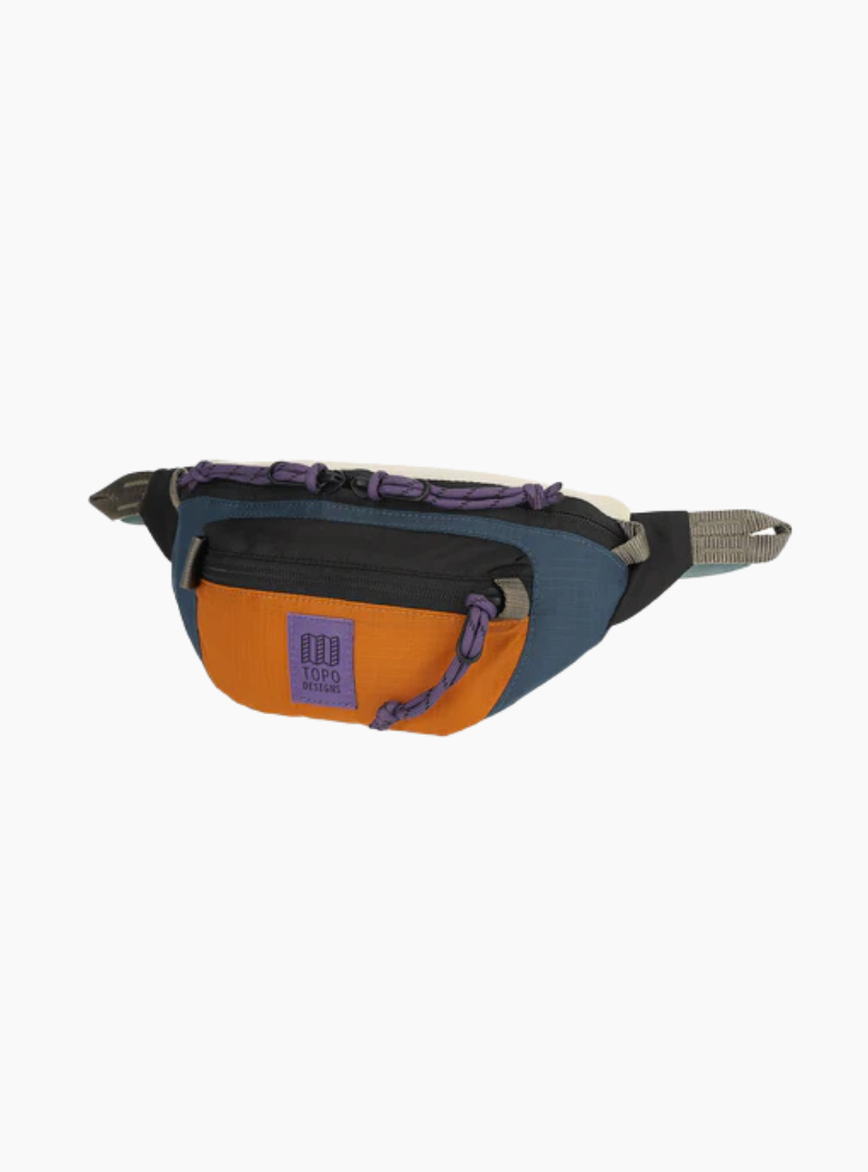 RIÑONERA MOUNTAIN WAIST PACK - Pond Blue/Spice