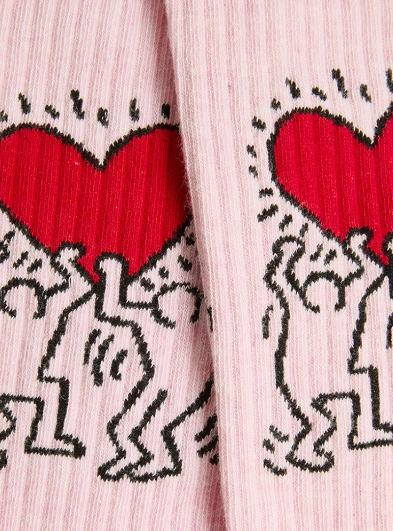 Calcetines Athletic Keith Haring Heart