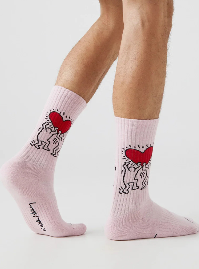 Calcetines Athletic Keith Haring Heart