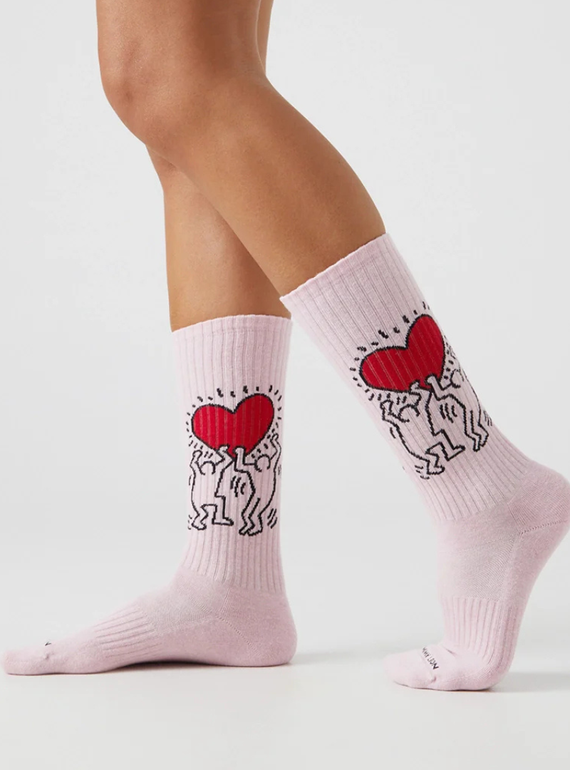 Calcetines Athletic Keith Haring Heart