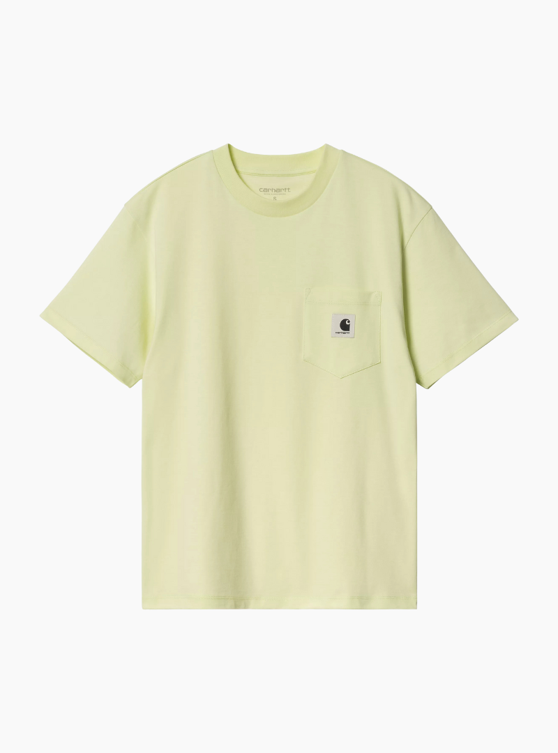 Camiseta W' S/S Pocket - air green