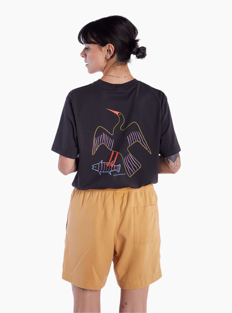 Camiseta Unisex Bude - graphite