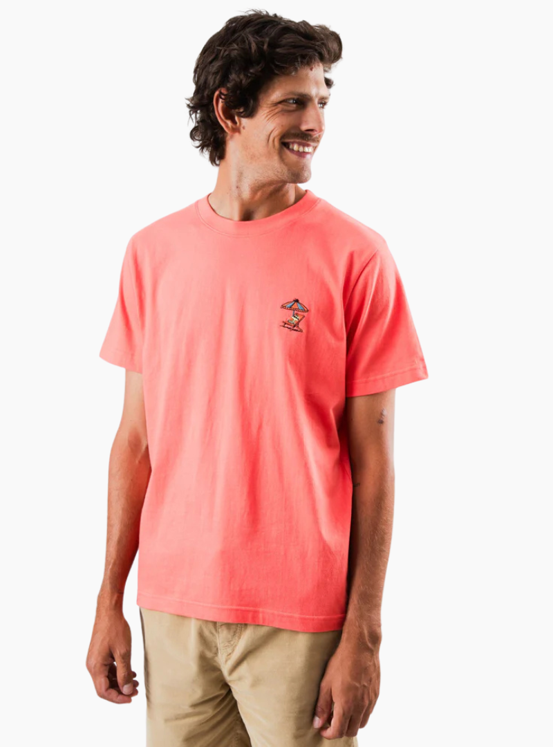 Camiseta Peanuts Tropical - roja