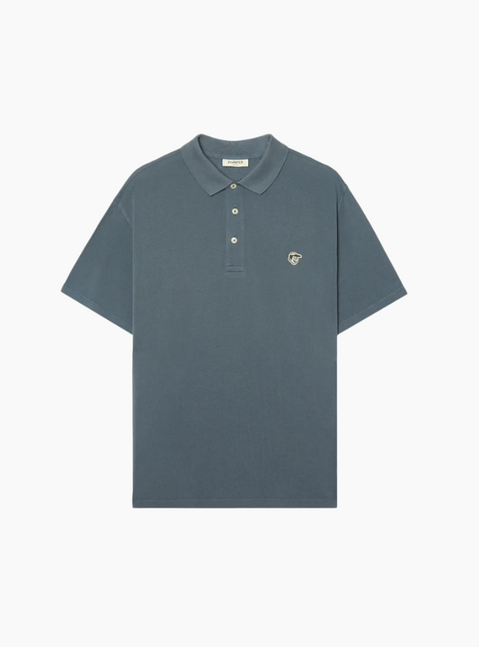 Polo Emilio - steel blue