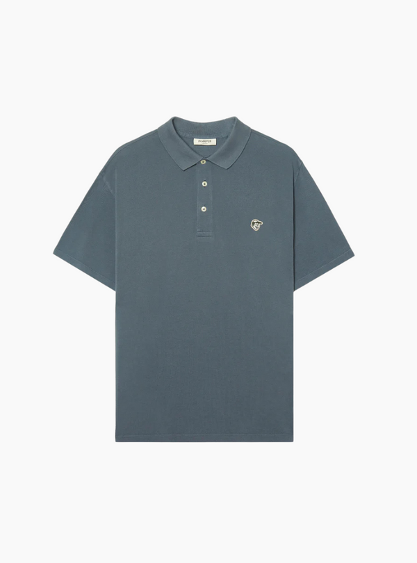 Polo Emilio - steel blue