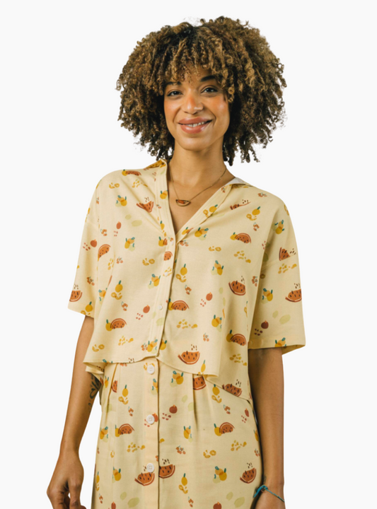 Blusa Aloha Fruits lemon