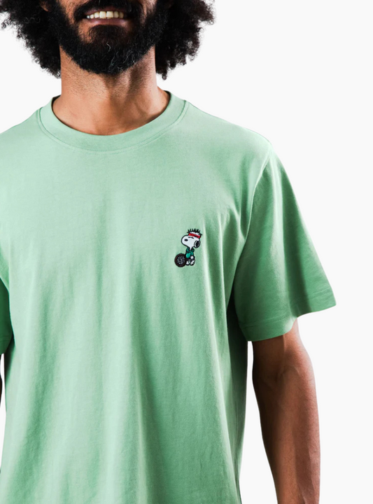 Camiseta Peanuts Tennis Snoopy - Verde
