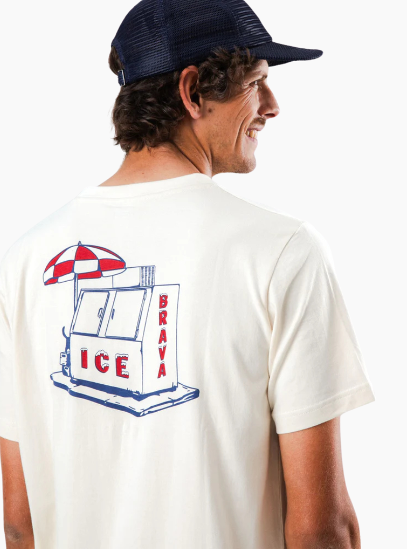 Camiseta Ice Brava - Ecru