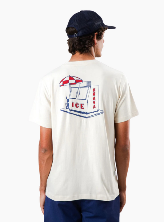 Camiseta Ice Brava - Ecru