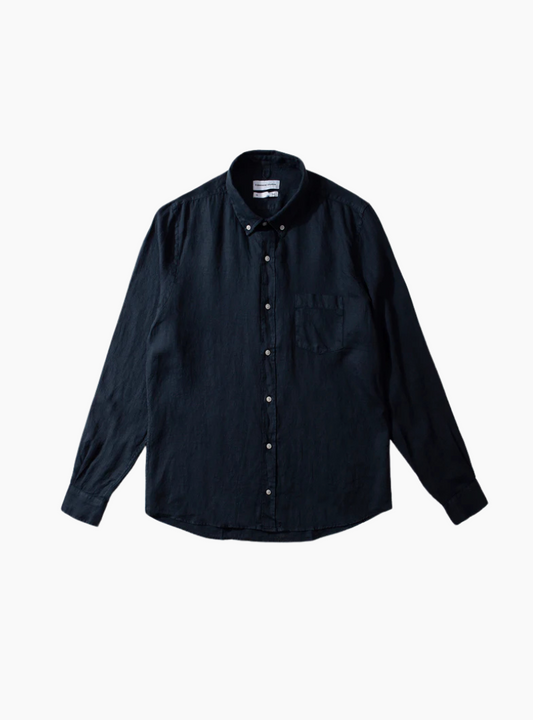 Camisa Linen - navy