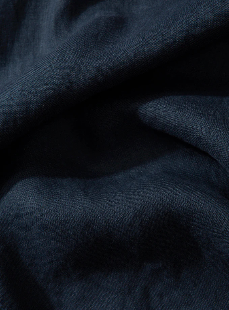 Camisa Linen - navy