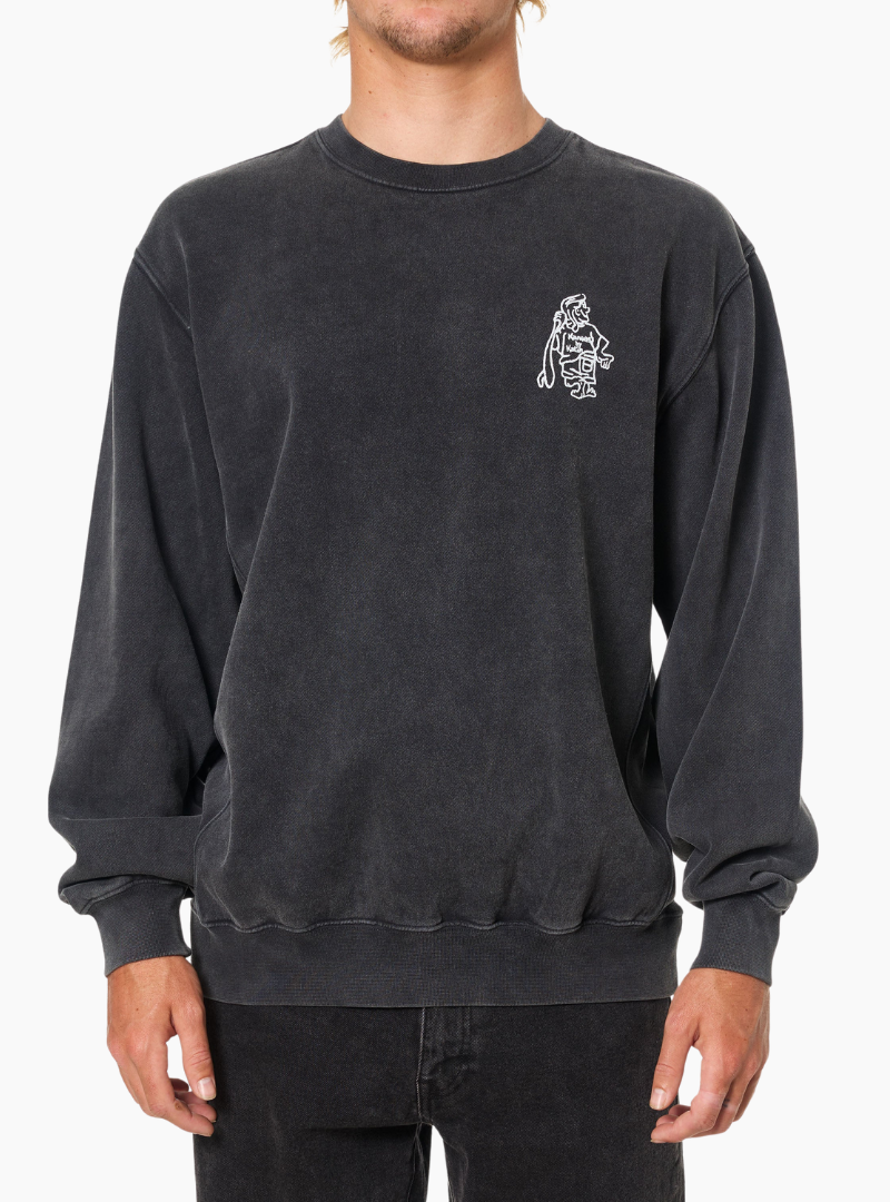 Sudadera Hot Line Crew Wash