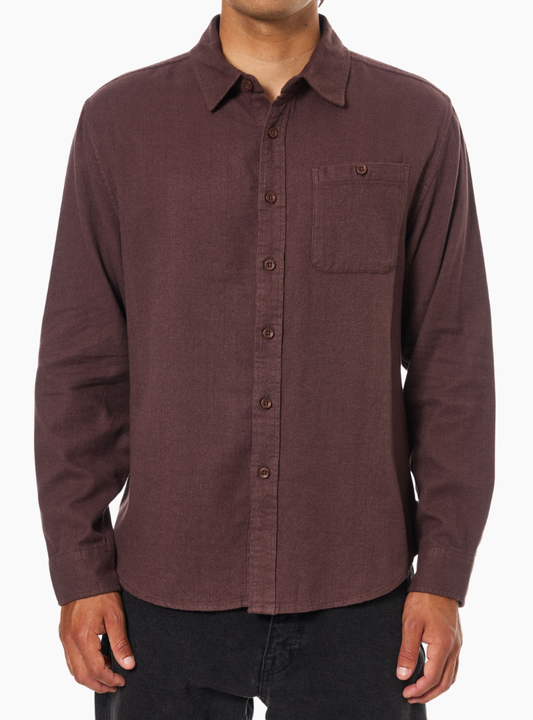 Camisa Twiller Flannel - plum