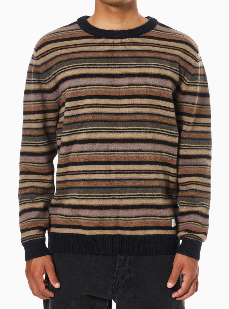 Jersey Hitch rayas - black wash