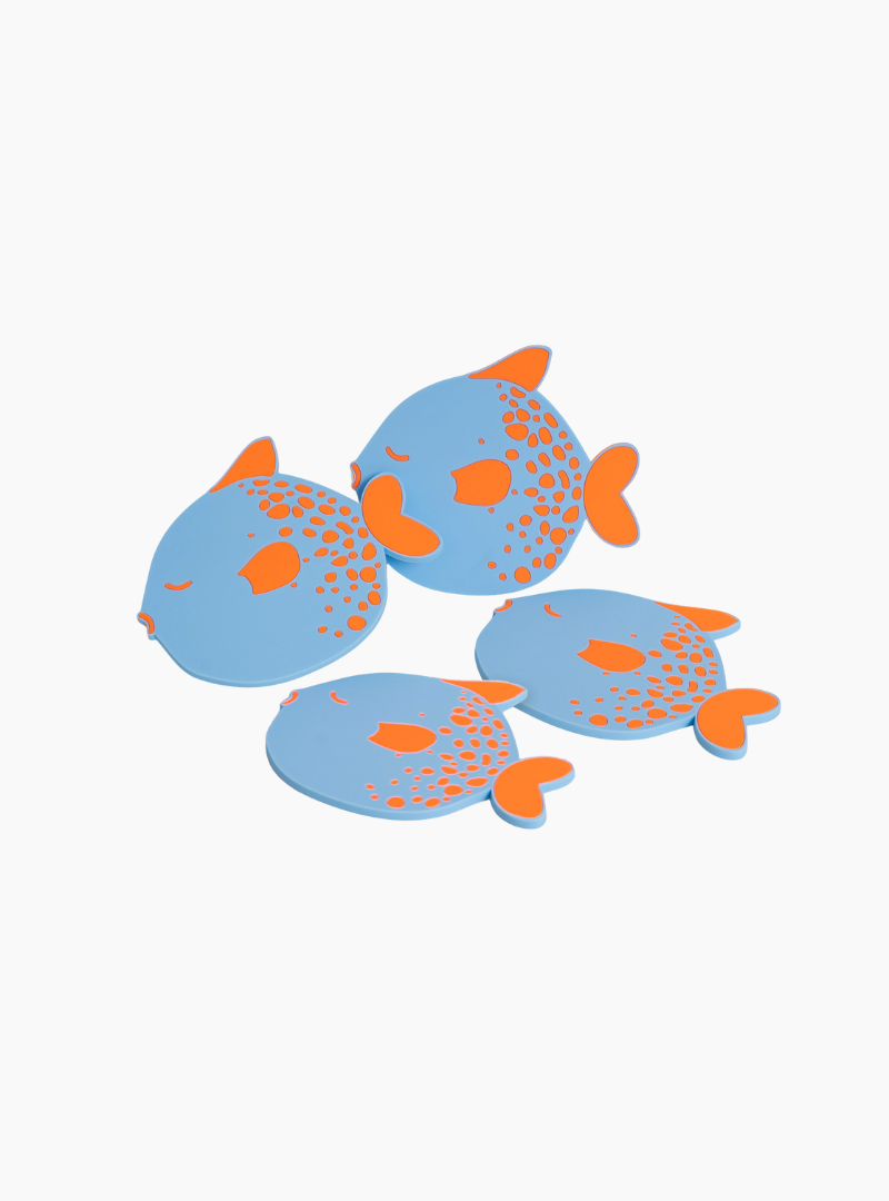 Set Posavasos Pez Globo - (4 uds)