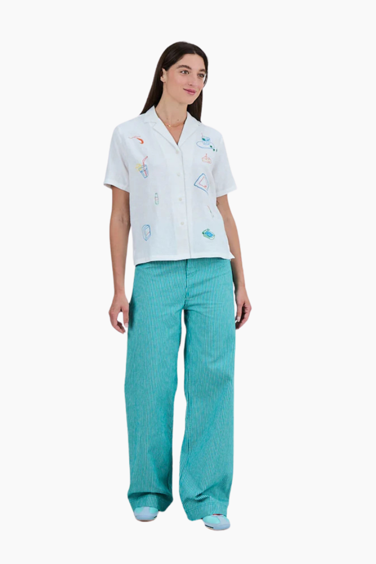 Blusa Aloha Chiringuito - off white