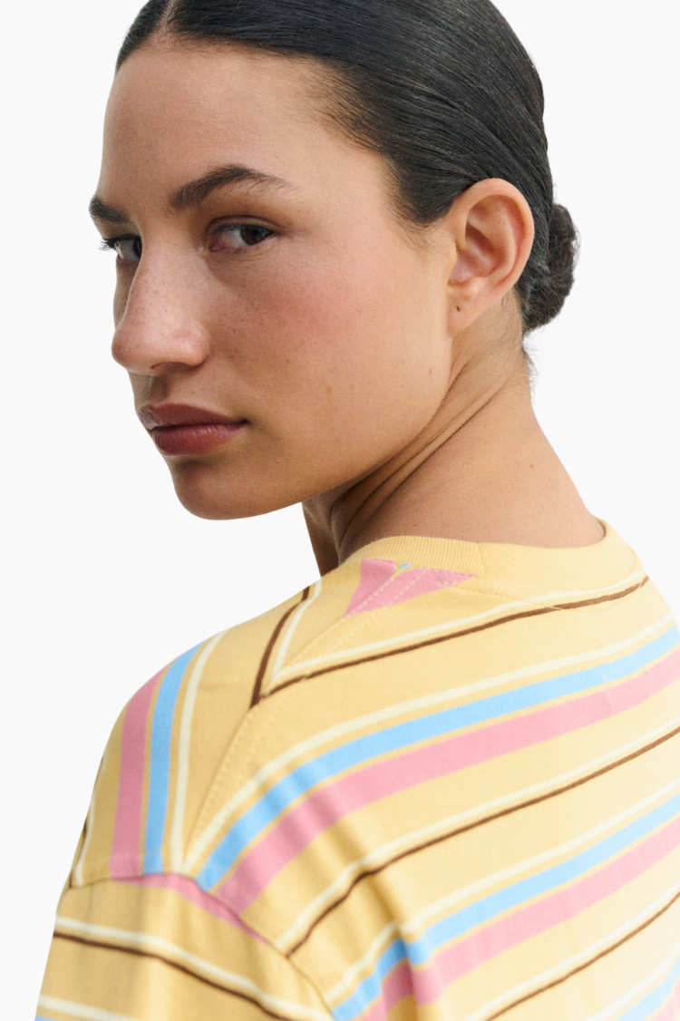 Camiseta Lucia - rayas multicolor